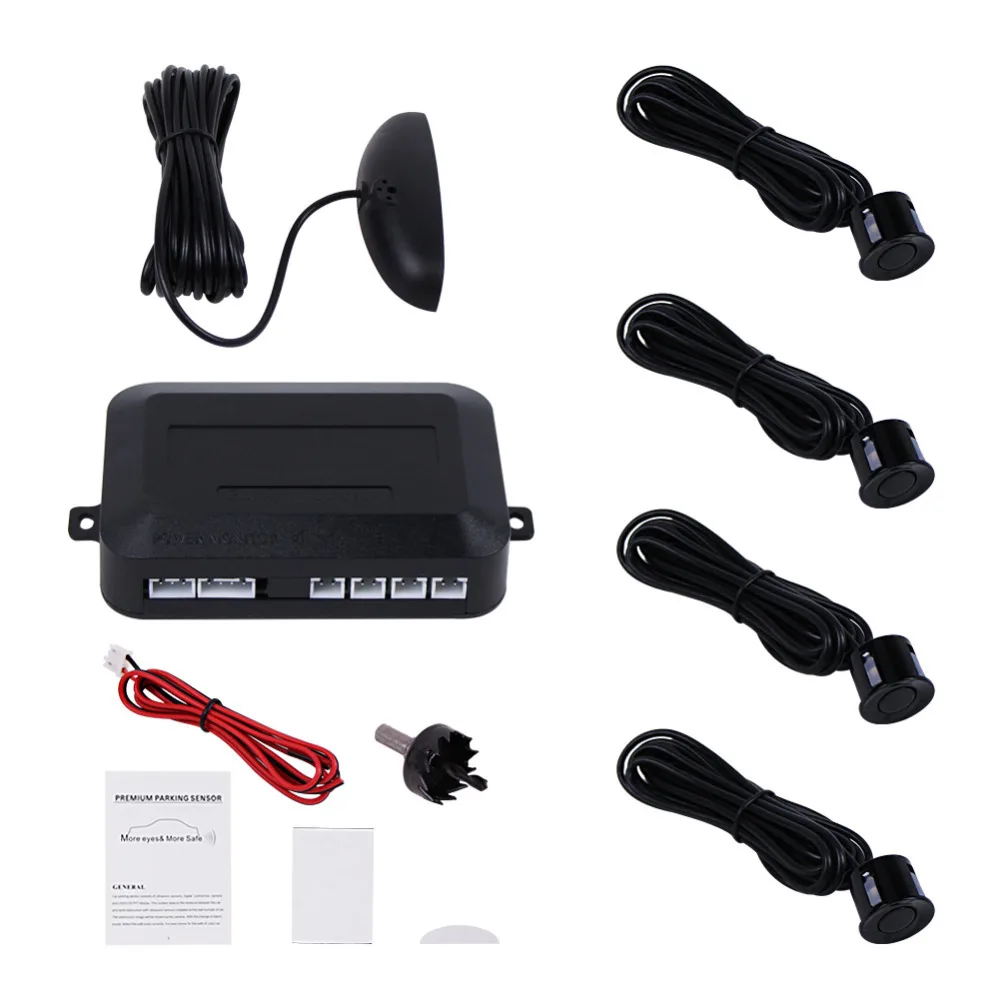 1 Набор сенсорных комплектов Автомобильный светодиодный дисплей 4 датчика для