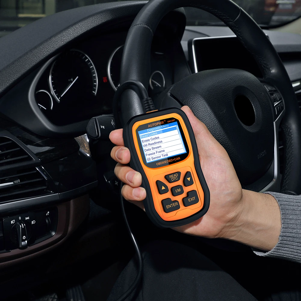 Autophix Om126P OBD2 сканер полный OBD 2 диагностический инструмент анализатор двигателя для EOBD JOBD OBD II Автомобильный сканер бесплатное обновление