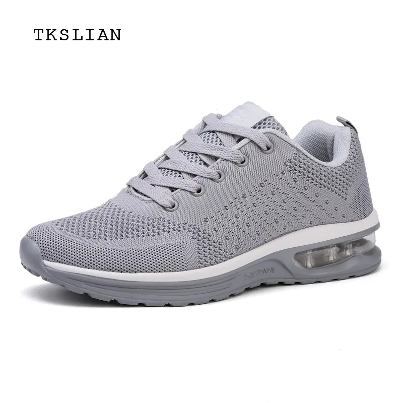 Men Summer Sneakers shoes big size cushion trainers Unisex Breathable walking red black footwear male plus sneaker | Обувь