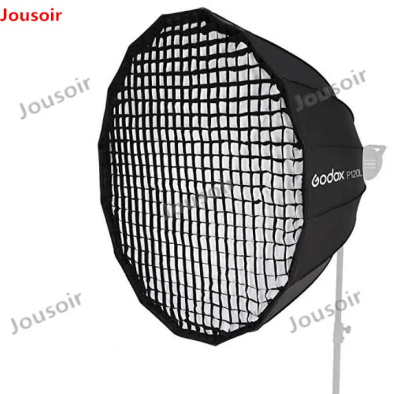 Портативный Godox P120L P120H 120 см Глубокий параболический соты Softbox решетка софтбокс для студии(с решетчатой поверхностью размер только) CD05 T03Y