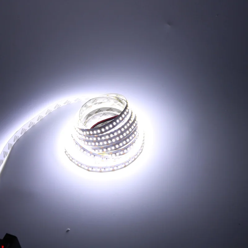 

3014 SMD 204 LED/m LED Flexible Strip Lamp DC 12V Super Bright Cold white Warm white for Showroom Cabinet Car Lighting 5m/roll