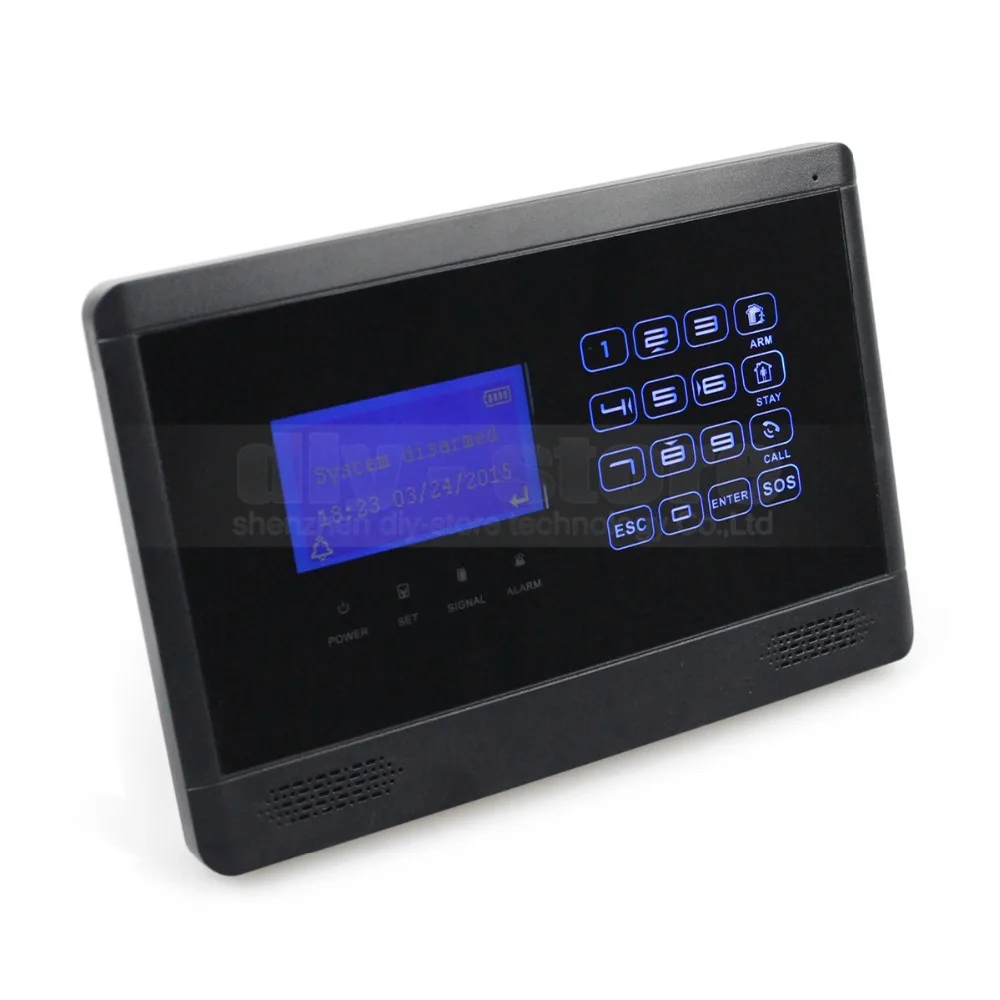 Diysecur Беспроводной и проводной GSM сигнализация дома Системы сенсорный Панель