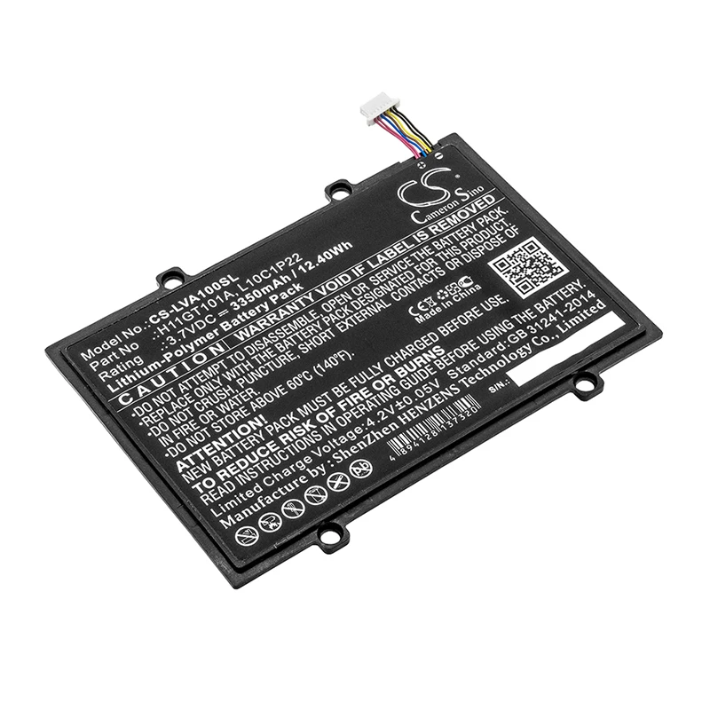 Аккумулятор Cameron Sino 3350mah Для LENOVO A1 07 Idepad 121500028 H11GT101A L10C1P22|Аккумуляторы для