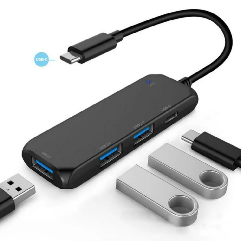 SATA кабель-адаптер type C для USB-C 4K USB 2,0 4 в 1 HubExternal конвертер и Кабель USB 3,0-SATA III конвертер