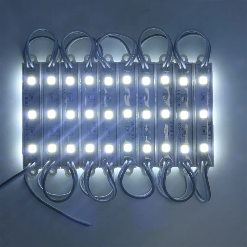SZYOUMY 1500 шт 5050 3 светодиодный модуль водонепроницаемый IP65 DC12V RGB/W/WW/R/G/B/Y