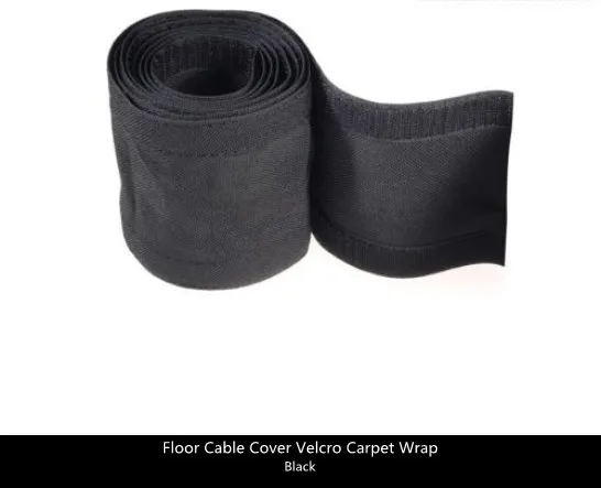 1mtr pack 75 мм широкий прочный напольный кабель крышка крючок ковер обертка|floor cable