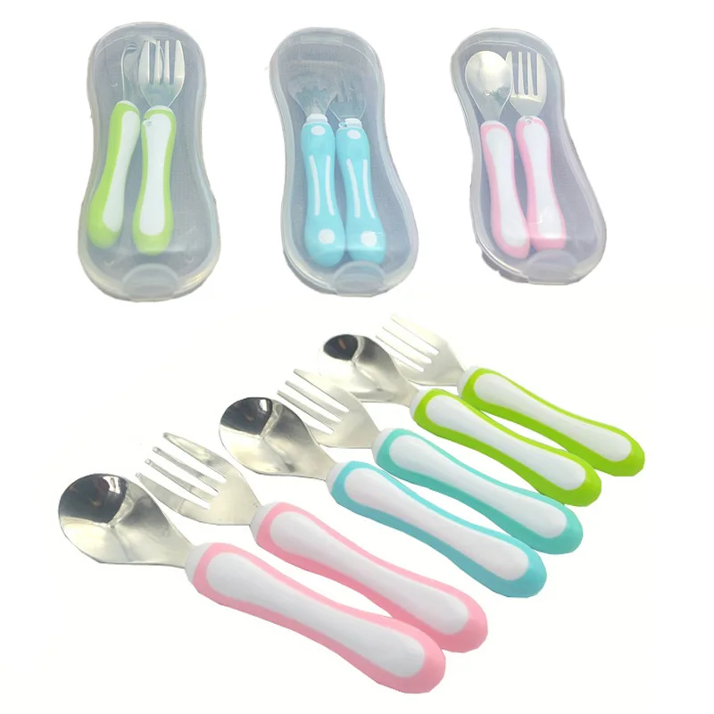 

Baby Spoon and Fork Kits 304 Stainless Steel
