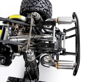 Глушитель выхлопной трубы стояк силовой проводки, 2 отверстия, задний бампер 15 ROVAN HPI BAJA RV KM 5B 5T