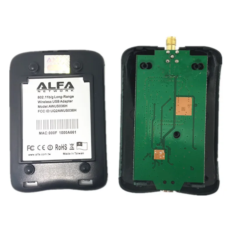 150 Мбит/с Alfa AWUS036H Беспроводной USB адаптер Ralink3070L 1 W высокой Мощность Wi-Fi сетевой