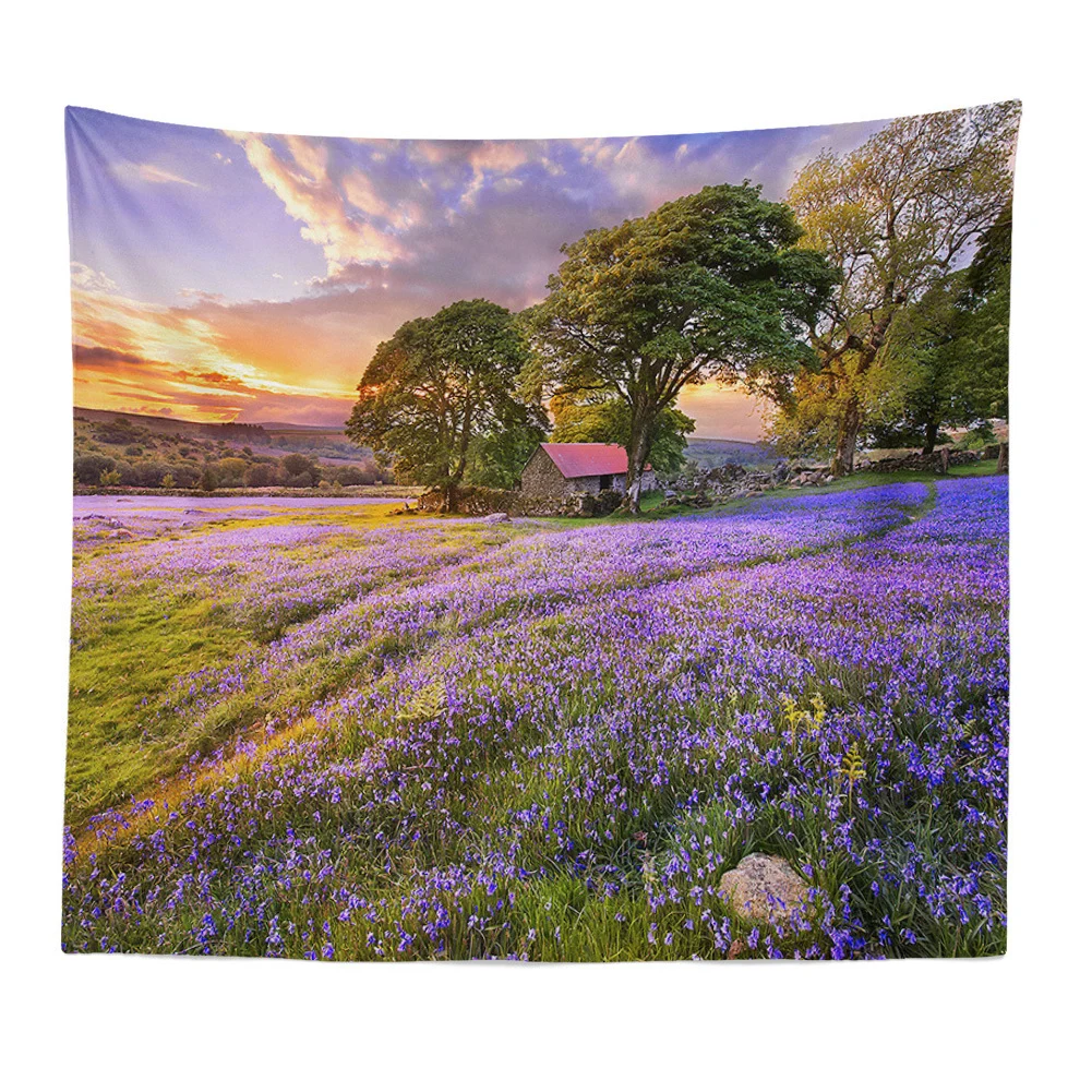 Украшения коврик спальня лаванды серии дома настенный довольно гостиная