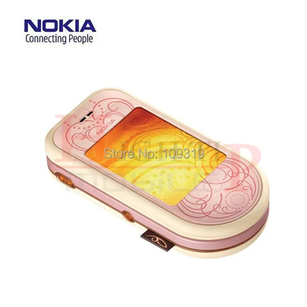 Оригинальный разблокированный сотовый телефон NOKIA 7373 мобильный Bluetooth MP3 камера