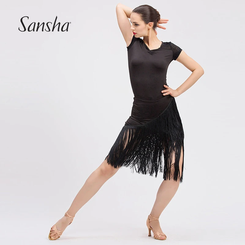 Sansha новый костюм для взрослых бальное кружевное платье с короткими рукавами