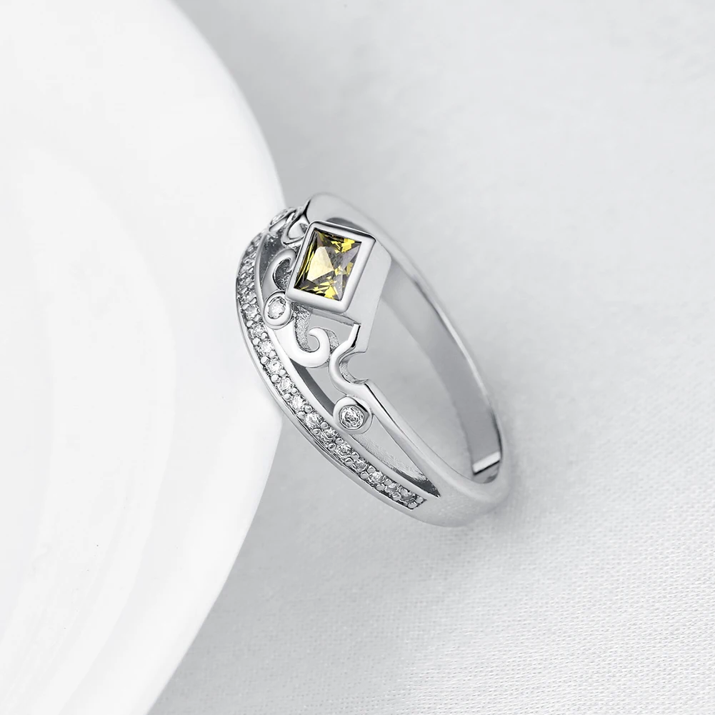 Мода стерлингового серебра Crowm Форма принцессы кольца для|ring|ring fashionring ring |