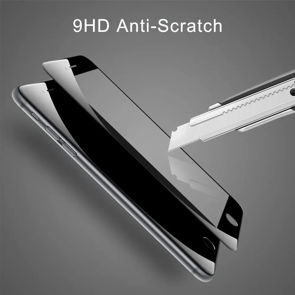 Полное покрытие из закаленного стекла для iphone 6 6S 4 7 дюйма подходящая Защитная