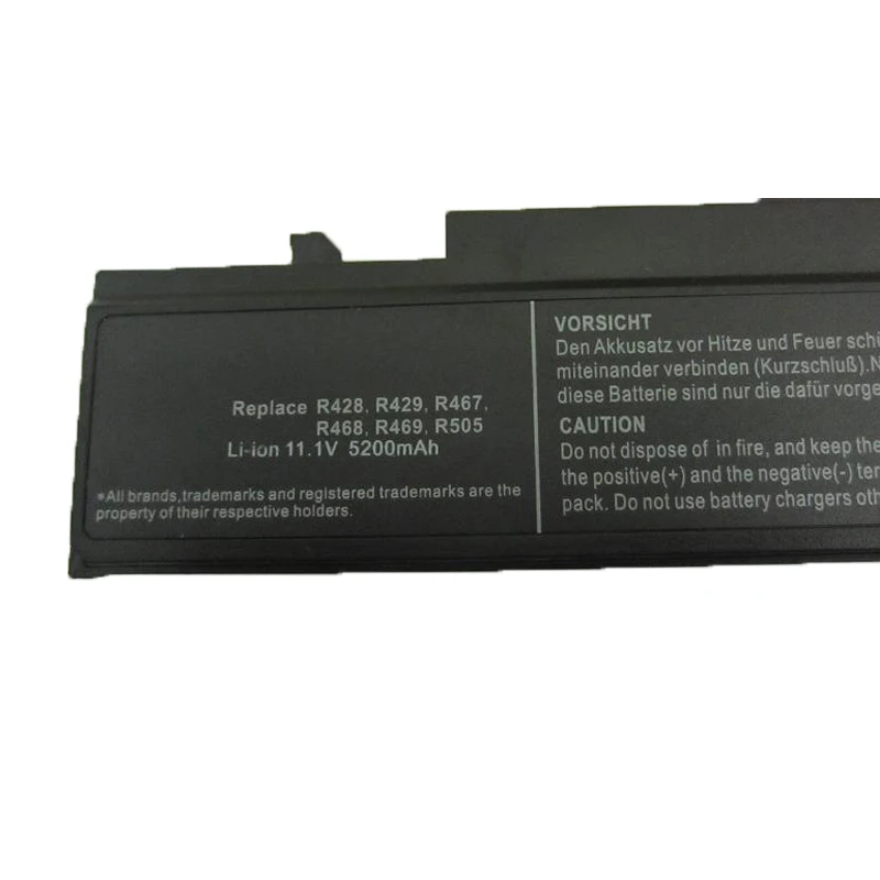 HSW Аккумулятор для ноутбука Samsung NP Q530 RF511 SF410 NT Q430 R428 R429 R540 SF411 P460 Q320 RV509 PL9NC6W RV540|samsung