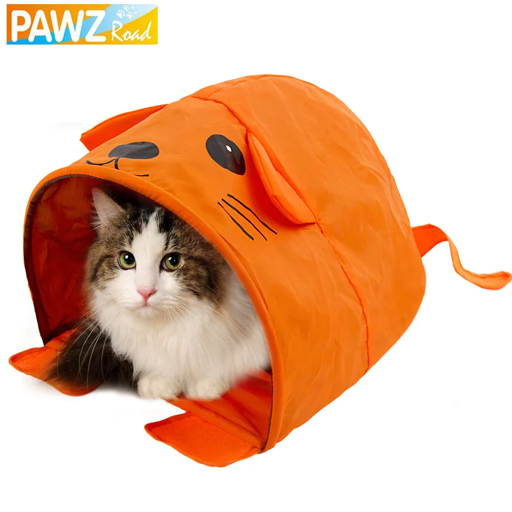 PAWZRoad игрушки для домашних животных кошек милая мышь дизайнерские туннели