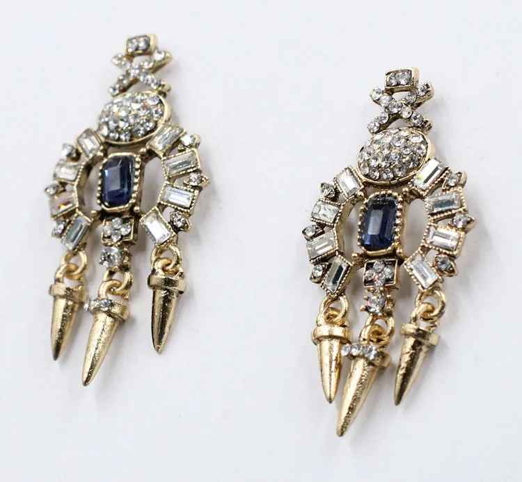 Серьги пусеты JURAN E3210 модные высококачественные серьги с заклепками|earring wire|rivet
