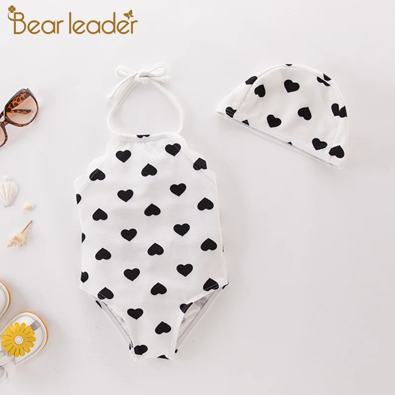 Bear Leader/купальный костюм для девочек коллекция 2019 года милый Новый Цельный