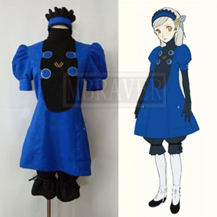 Косплей костюм Persona 5 Lavenza на заказ бесплатная доставка| |