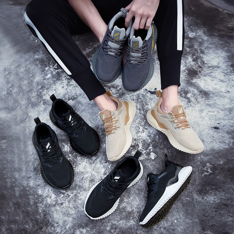 New Arrival Men Casual Shoes Sneakers Brand Designer Four Seasons Breathable Mesh Lace Up Adult Fashion Zapatillas | Обувь