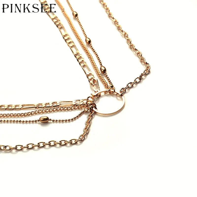 PINKSEE 1 шт. маленькие бусины из сплава цепочка для живота сексуальная пляжная