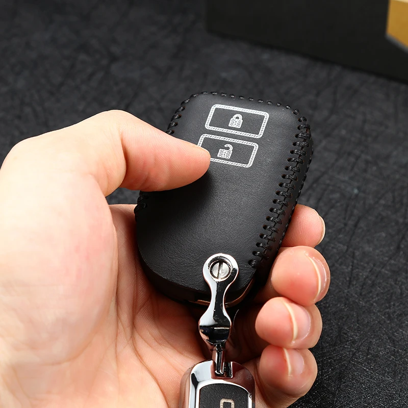 Кожаный чехол для ключей toyota yaris L yarisl 2014 2016 автомобильный бумажник держатель 2