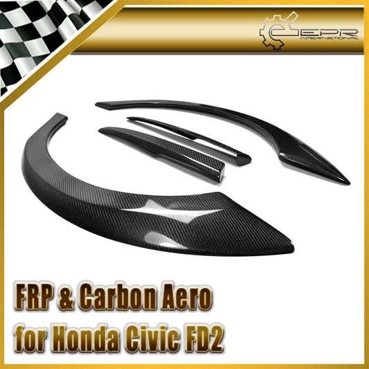 Авто-Стайлинг для Honda Civic FD2 M &amp углеродного волокна задний широкий арок 4 шт. в