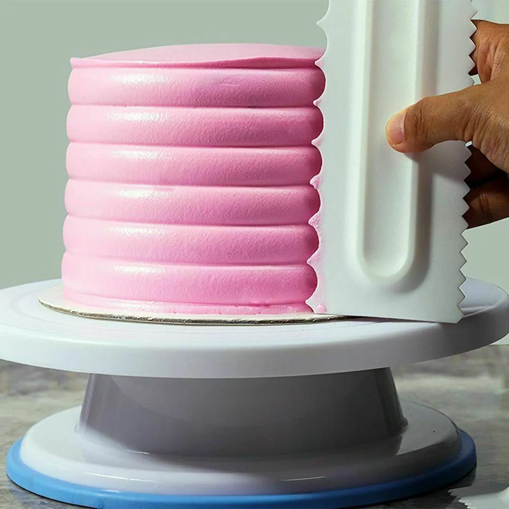 Luraka CakeToolCake украшение гребень глазурь Гладкий торт скребок кондитерский 6 видов