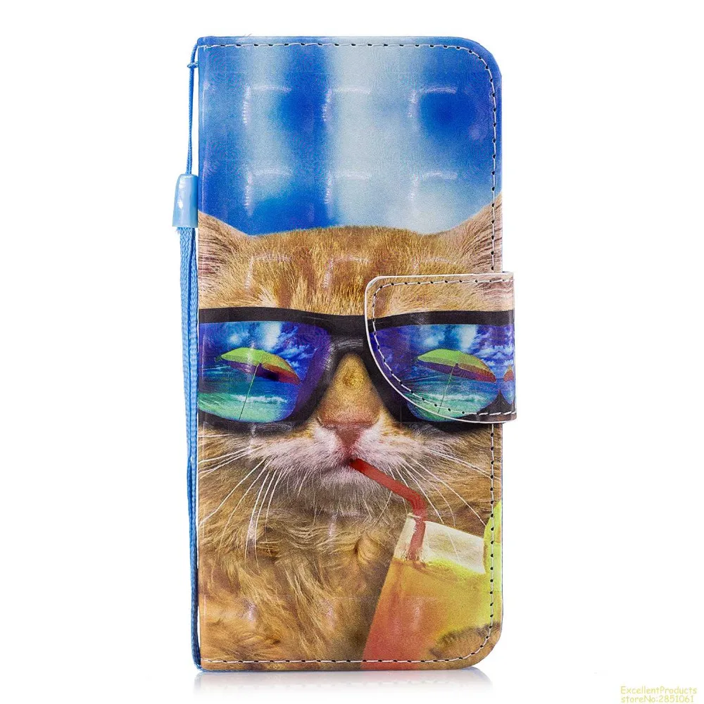 3D с серебряной фольгой кожаный бумажник чехол для телефона samsung Galaxy Note 8/S8/S8