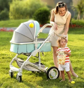 2 в 1 детская коляска и люлька Система путешествий коляска/коляска kinderwagen|stroller
