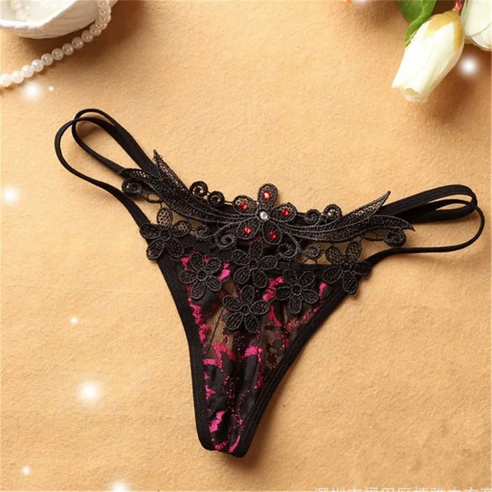 1 шт. женские хлопковые трусики стринги с цветочным принтом|lingerie underwear|panties briefsthong