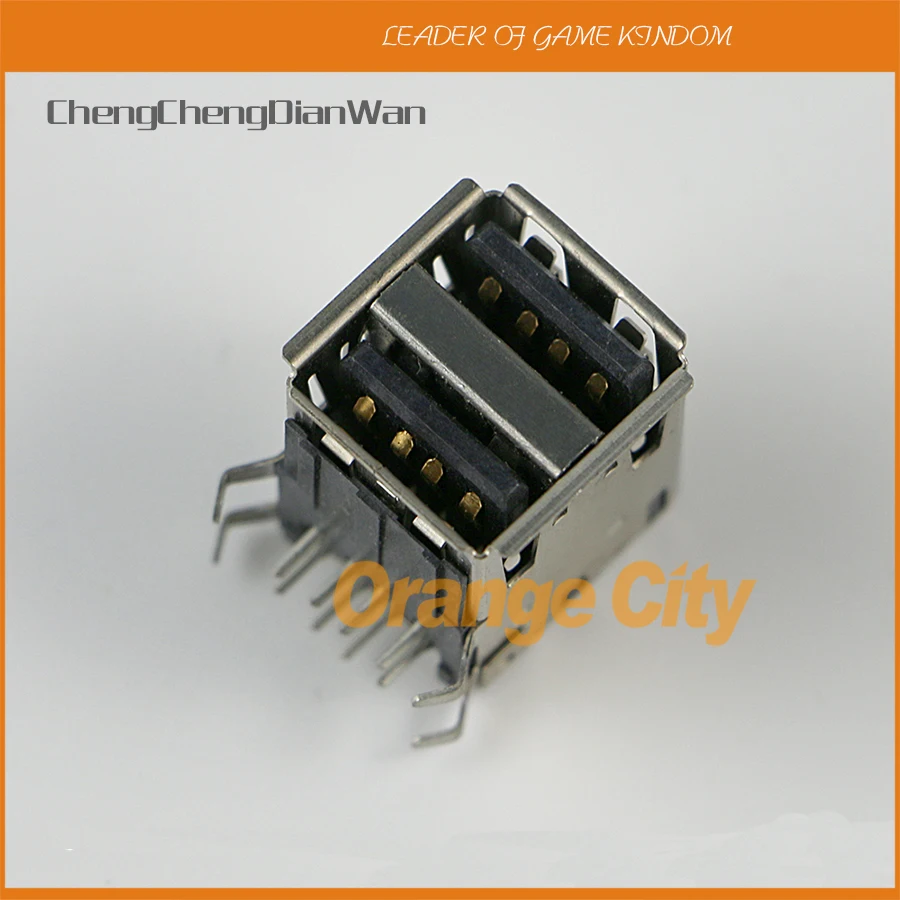 ChengChengDianWan 3 шт. оригинальная запасная часть задняя USB розетка задний порт для