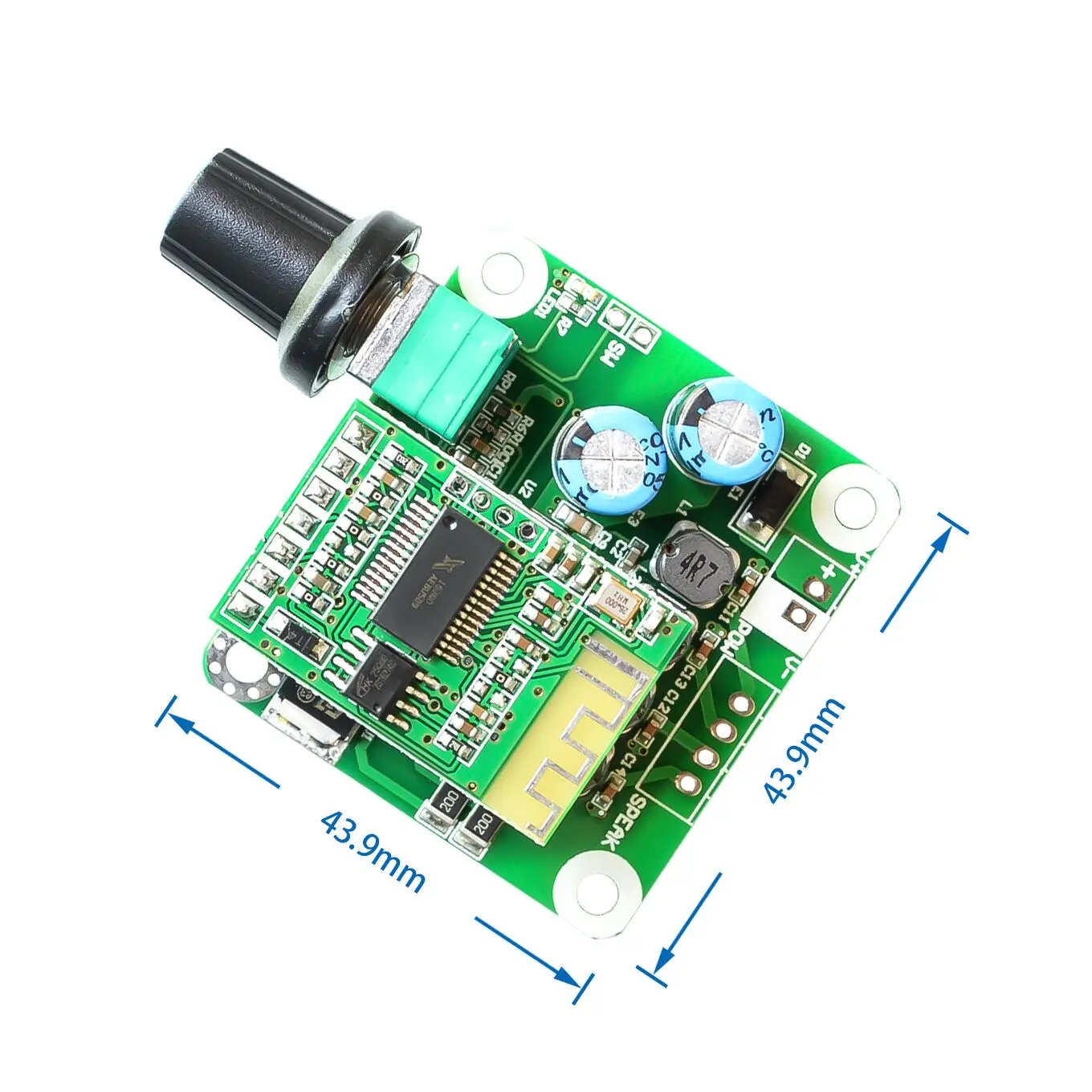 【SIMPLE ROBOT】Bluetooth 4 2 TPA3110 15 Вт + Цифровой стерео аудио Мощность модуль усилителя 12V 24V