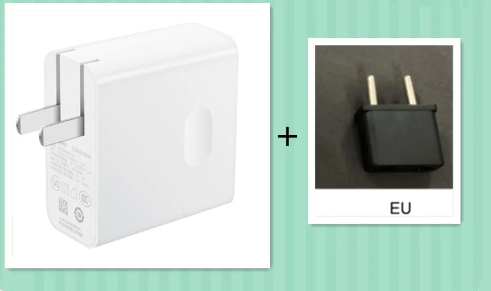 with EU adapter Оригинальное зарядное устройство для huawei с 3 usb-портами,, 5 В, 22,5 А, 100 Вт, макс., 240-в, для huawei P20 Pro, huawei mate 20 Pro, Honor 10 - Тип штекера: with EU adapter