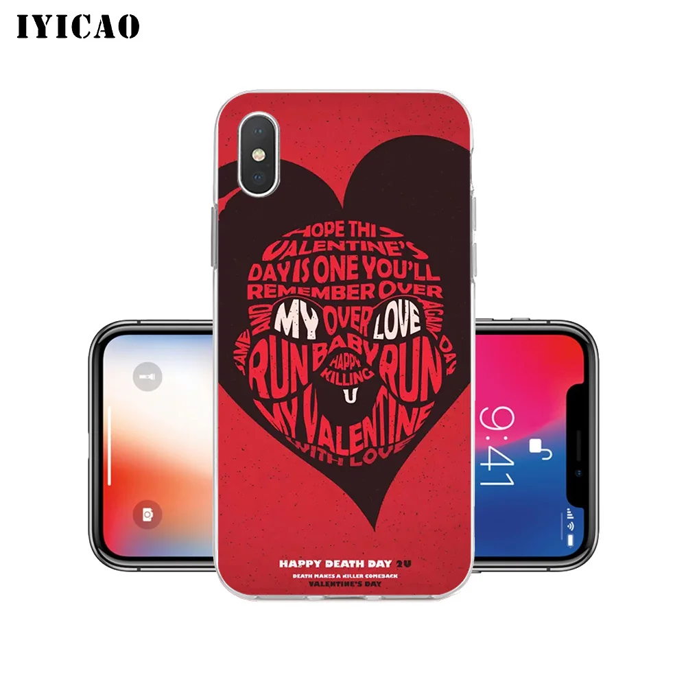 Мягкий силиконовый чехол для телефона IYICAO Happy Death Day 2U iPhone X XR XS MAX 6 6s 7 8 Plus 5 5S SE TPU |