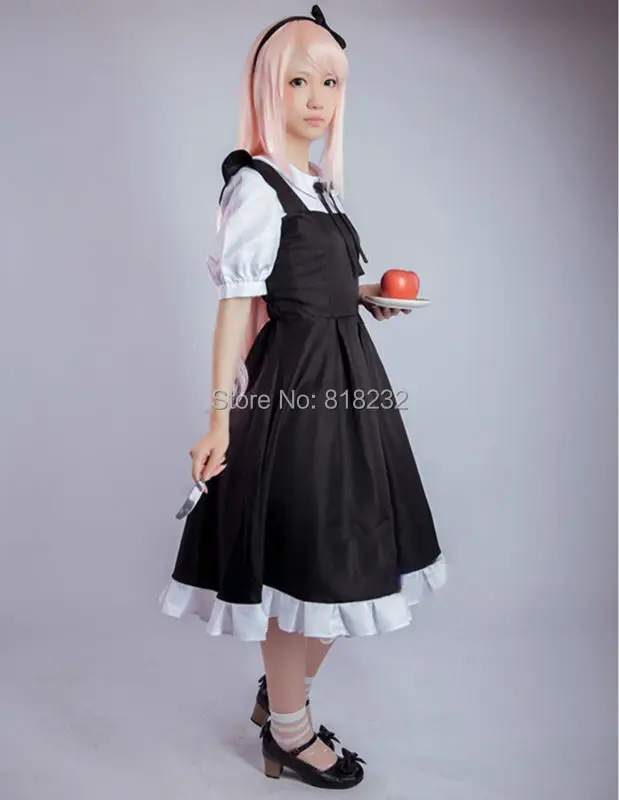 Платье для косплея Vocaloid megourine Luka Meidofuku костюм ролевых игр|cosplay armor|cosplay costume picturescosplay