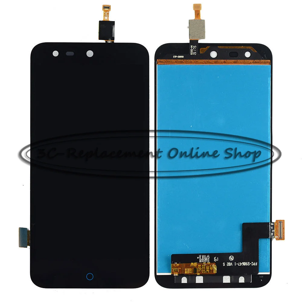 100% тестирование черный полный ЖК дисплей + кодирующий преобразователь