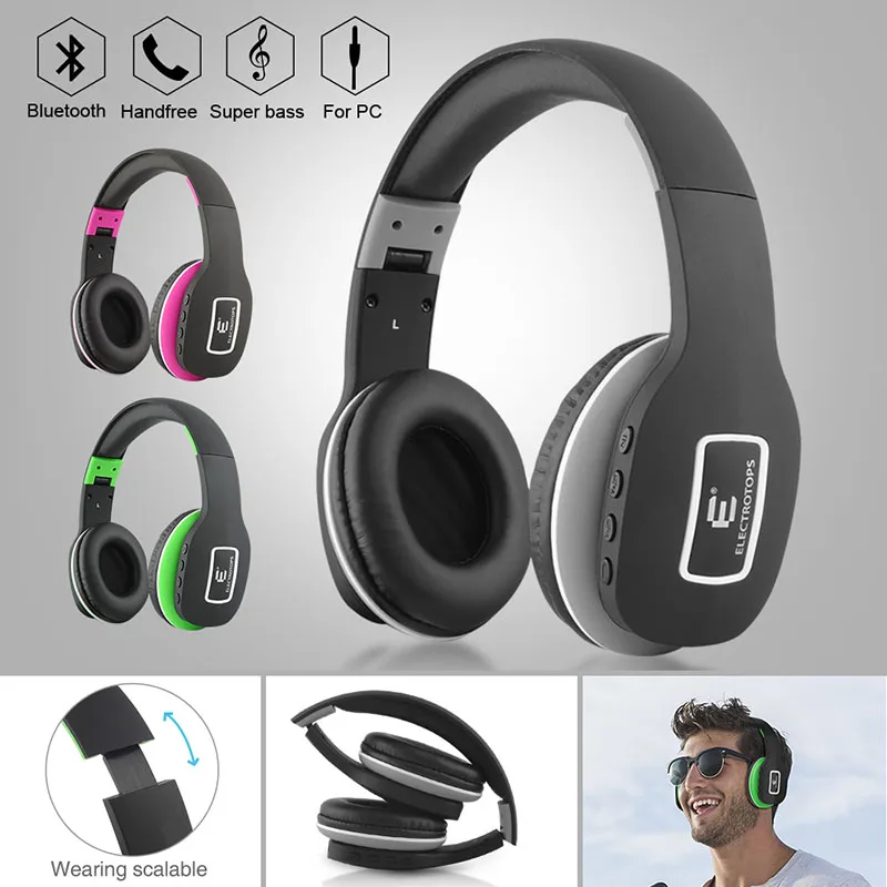 Высококачественные беспроводные bluetooth-наушники с микрофоном Монитор с активным шумоподавлением Беспроводная гарнитура для музыки и телефонов