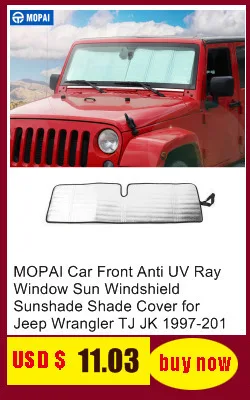 MOPAI колпак лампы для Jeep Wrangler TJ 1997-2006 автомобильный внешний задний светильник крышка лампы Защита для Jeep Wrangler аксессуары