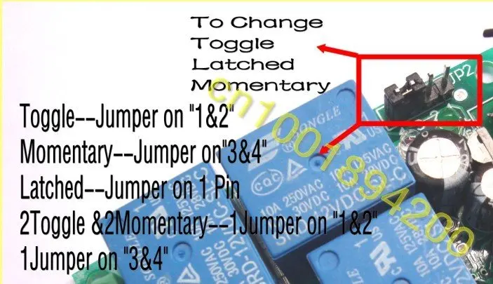 Беспроводной приемник и передатчик DC 12 В 4 канала | Обустройство дома