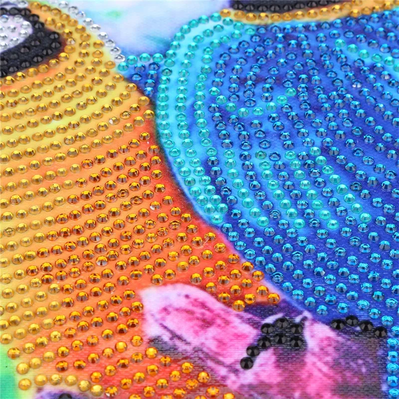 5D DIY Алмазная Вышивка Животных дрель мультфильм попугаи алмазная живопись Стразы