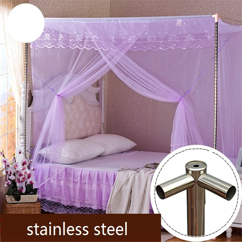 Bebek Mosquitera Cama кровать палатка девушка комната Декор Pour двойной ребенок сладкий Клык Cibinlik Ciel De освещенный навес Moustiquaire москитная сетка - Цвет: MODEL I