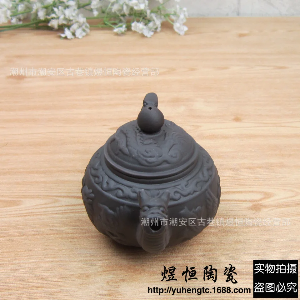 NEW Chinese Yixing purple clay Teapot Raditional dragon tea pot Handmade set kettle kung fu teapot | Дом и сад