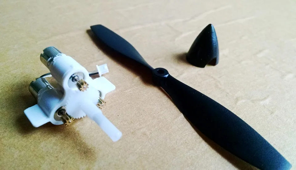 Группа редукторов двигателя полых чашек (3 шт. 7 мм двигателя) ОРНИТОПТЕР RC