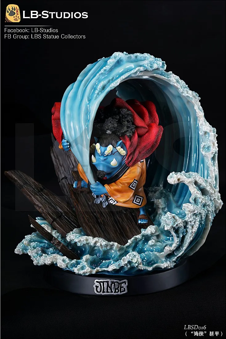 Комикс клуб один кусок lbs sd Jinbe gk смола статуя фигура игрушка для коллекции