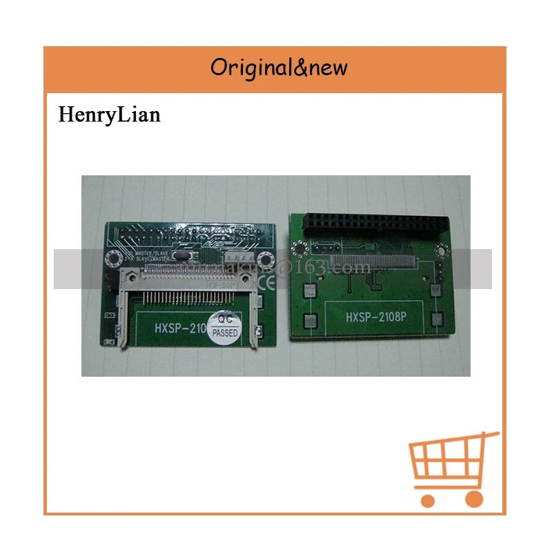 Henrlian CF к IDE Compact Flash Card адаптер Загрузочный 40pin cf 3.5 &quotH конвертер дюймов разъем |