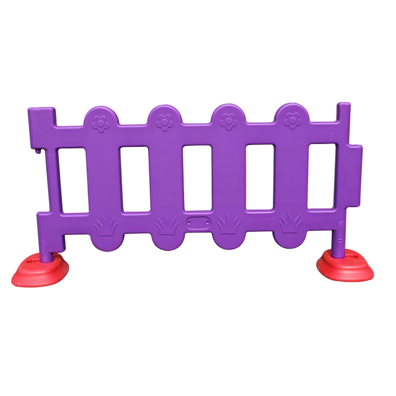 purple small Детский игровой забор, детский барьер, Детская домашняя игровая игрушка, детский пластиковый забор, уличный сад - Цвет: purple small