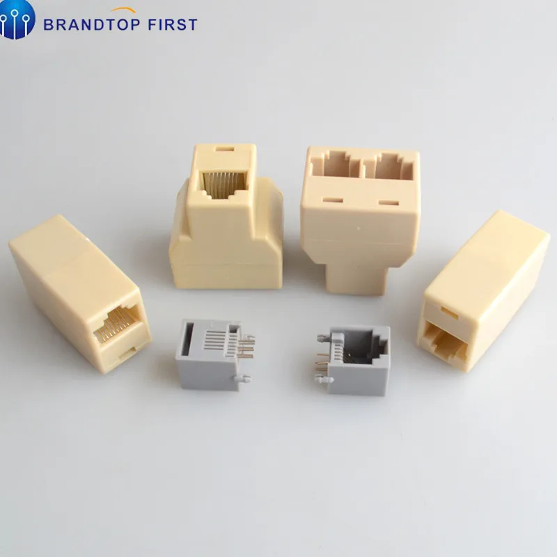 RJ45 Cat5 8P8C разъем муфта для расширения широкополосной сети Ethernet LAN кабель Joiner