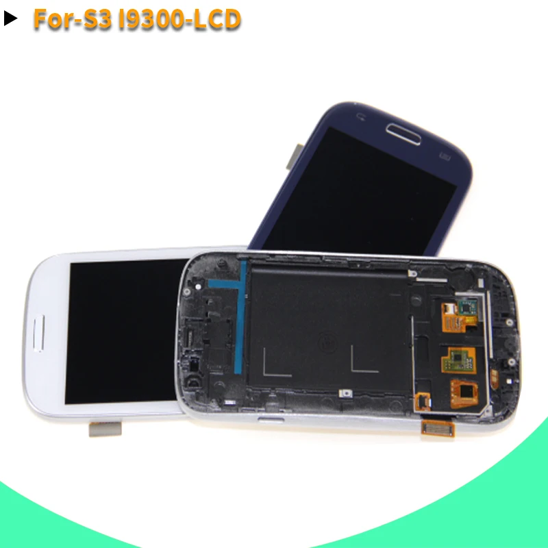 Замена для samsung Galaxy S3 ЖК дисплей кодирующий преобразователь сенсорного экрана в