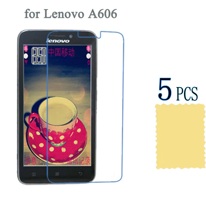 Прозрачная защитная пленка ЖК-дисплей Экран Защитная для lenovo A606 ультратонкая ПЭТ